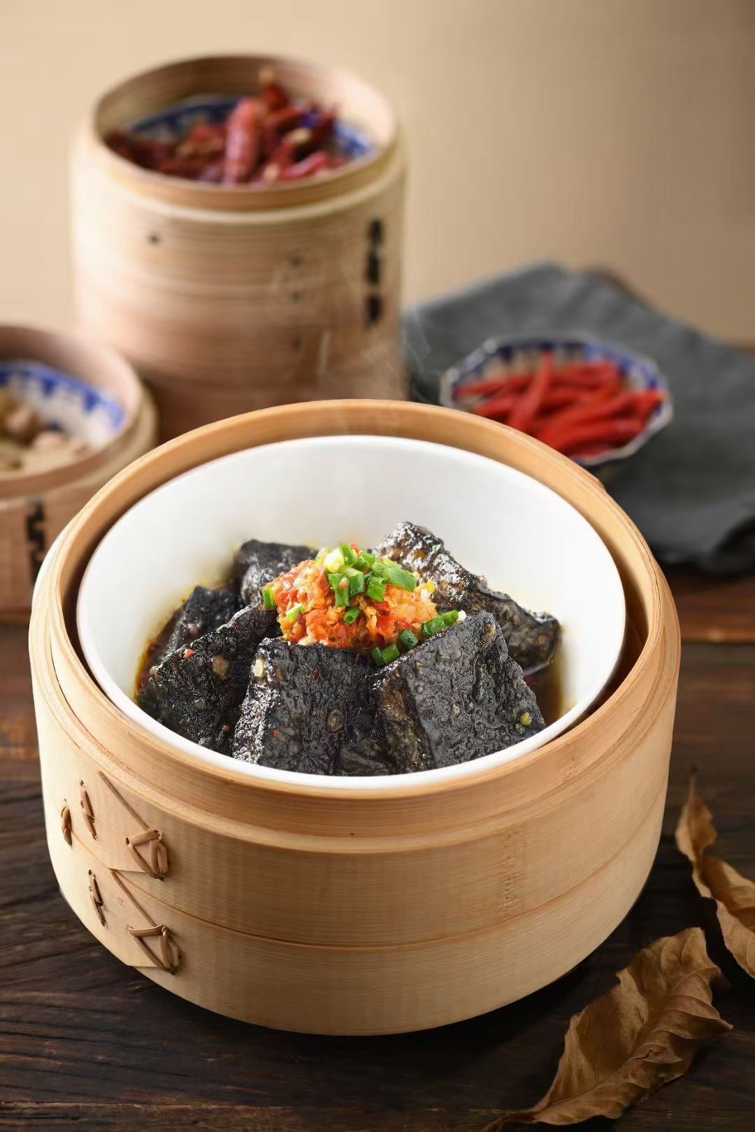 蒸笼风味臭豆腐